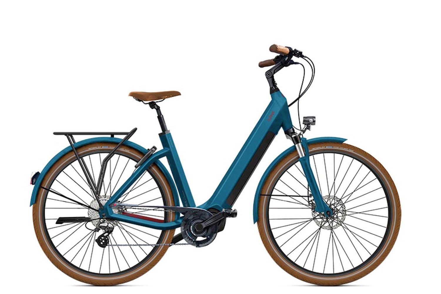 vélo électrique O2feel iSwan City Boost 6.1 432 W/h S Bleu