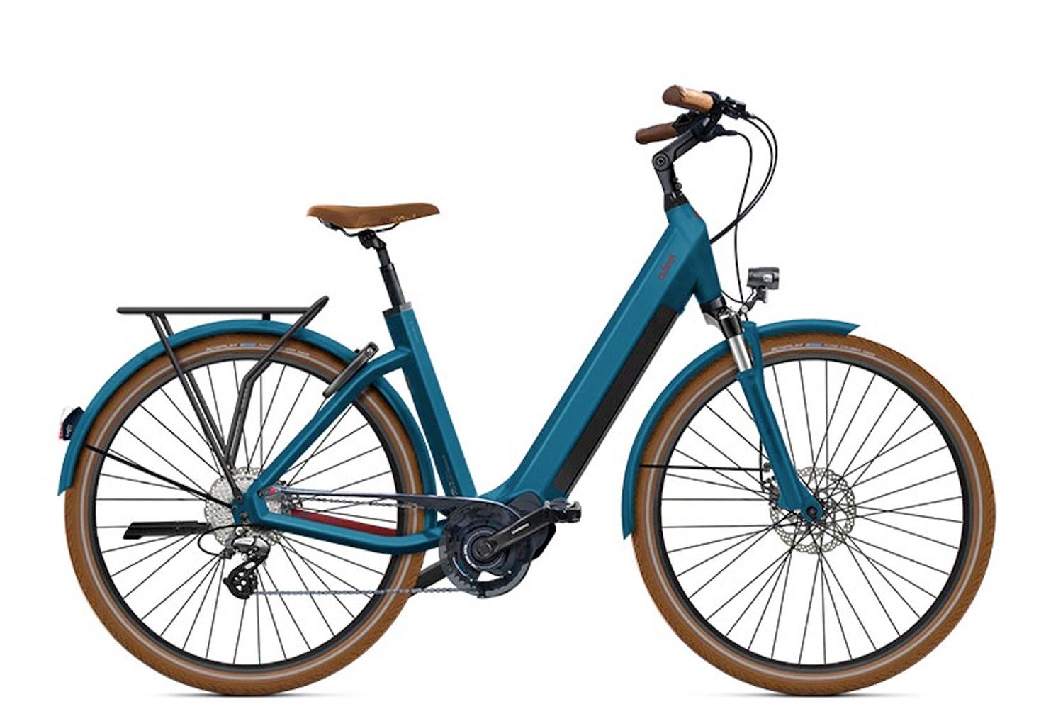 Vélo électrique O2feel iSwan City Up 5.1 432 W/h S Bleu