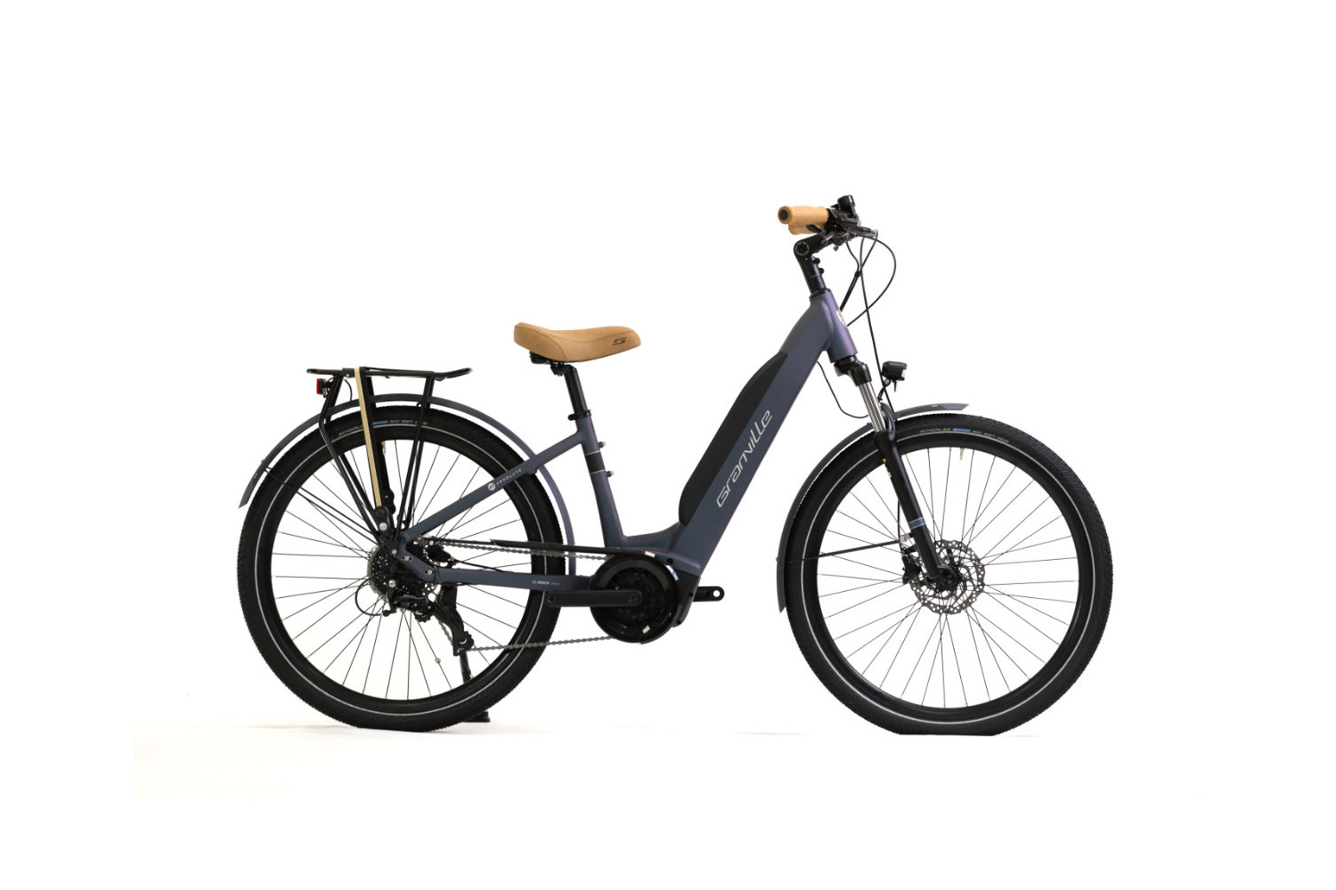 Vélo électrique Granville E-ABSOLUTE 15 S 500 Wh cadre col de cygne Violet