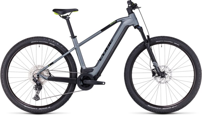 découvrez le vtt électrique cube reaction hybrid avec batterie 500 wh, alliant puissance, autonomie et confort pour vos aventures tout-terrain.