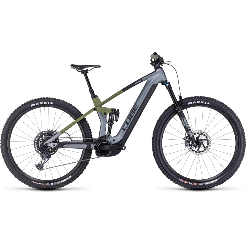 découvrez le vtt électrique cube stereo hybrid 140 hpc, alliant performance, puissance et confort pour vos aventures tout-terrain. profitez d'une assistance électrique optimale et d'une suspension avancée pour un plaisir de conduite incomparable.