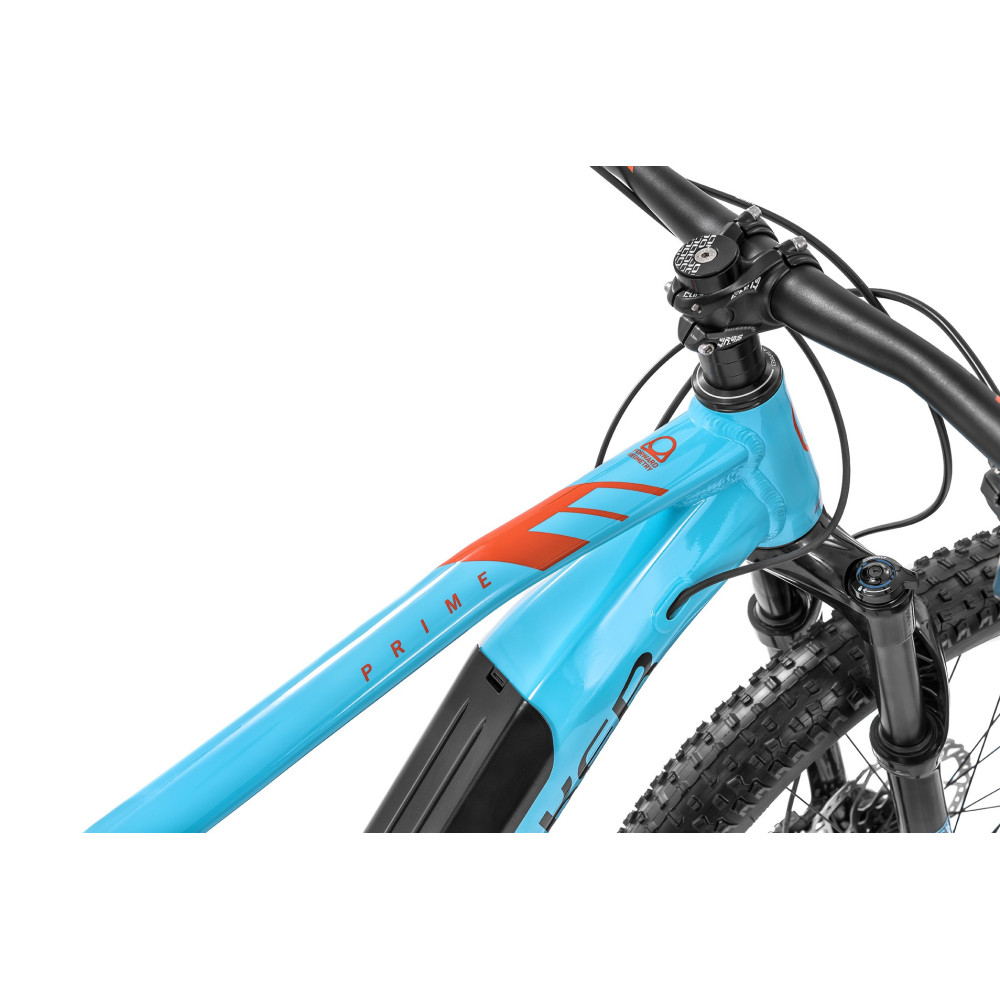 découvrez le vtt électrique mondraker prime 29 bleu : performance, confort et design pour vos aventures tout-terrain.