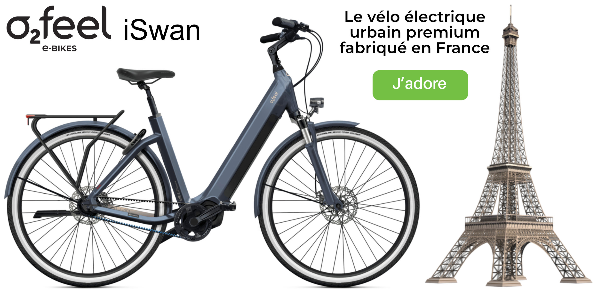 vélo électrique o2feel iswan